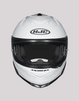 HJC i71 Solid White Helmet