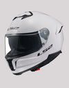 LS2 FF320 StreamII Solid Gloss White Helmet