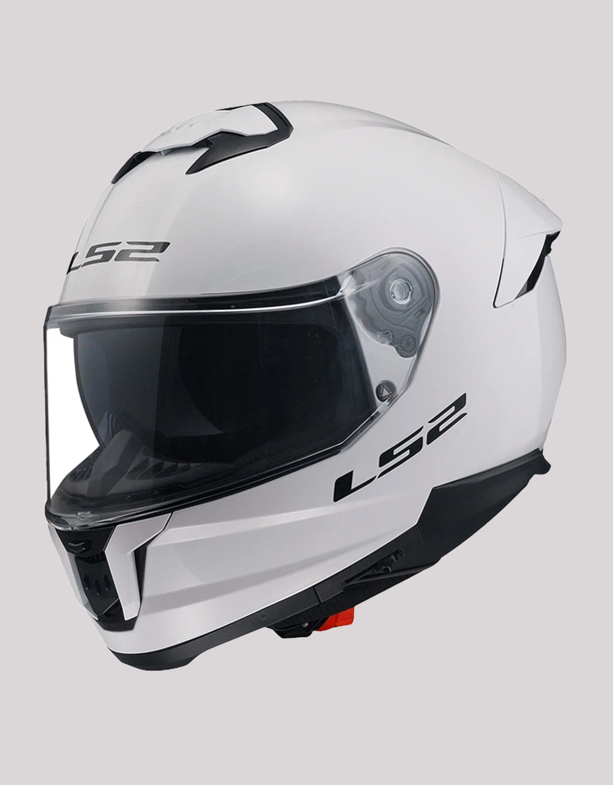 LS2 FF320 StreamII Solid Gloss White Helmet