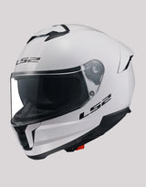 LS2 FF320 StreamII Solid Gloss White Helmet