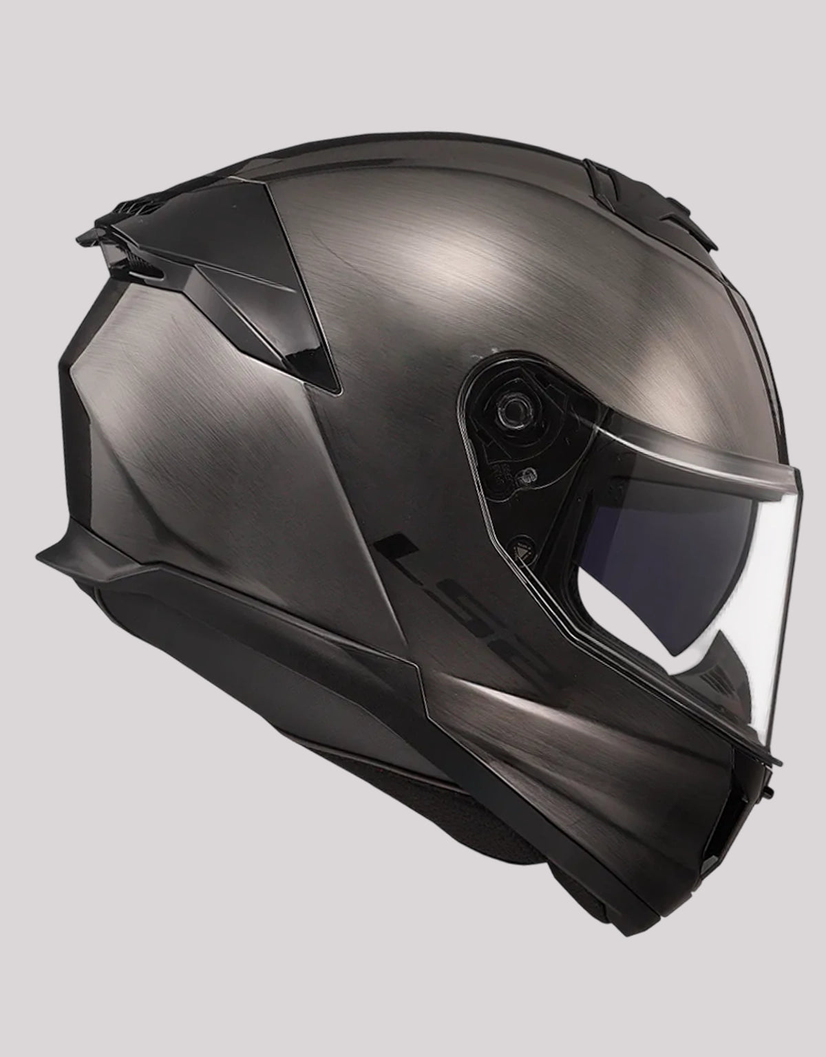 LS2 FF320 StreamII Jeans Titanium Helmet