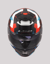 LS2 FF320 StreamII Mika White Blue Red Helmet