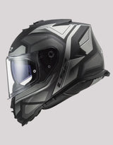 LS2 FF800 Storm II Faster Matt Titanium Helmet