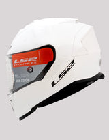 LS2 FF800 StormII Solid White Helmet