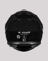 LS2 FF800 StormII Solid Black Helmet