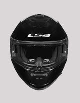 LS2 FF800 StormII Solid Black Helmet