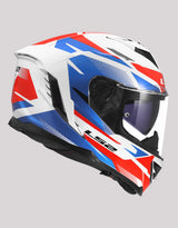 LS2 FF818 StormIII Komai White Blue Helmet