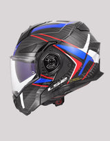 LS2 FF901 AdvantX FutureII Gloss White Blue