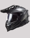 LS2 MX701 Explorer Carbon Solid Gloss Black Helmet