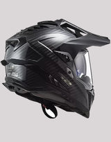 LS2 MX701 Explorer Carbon Solid Gloss Black Helmet