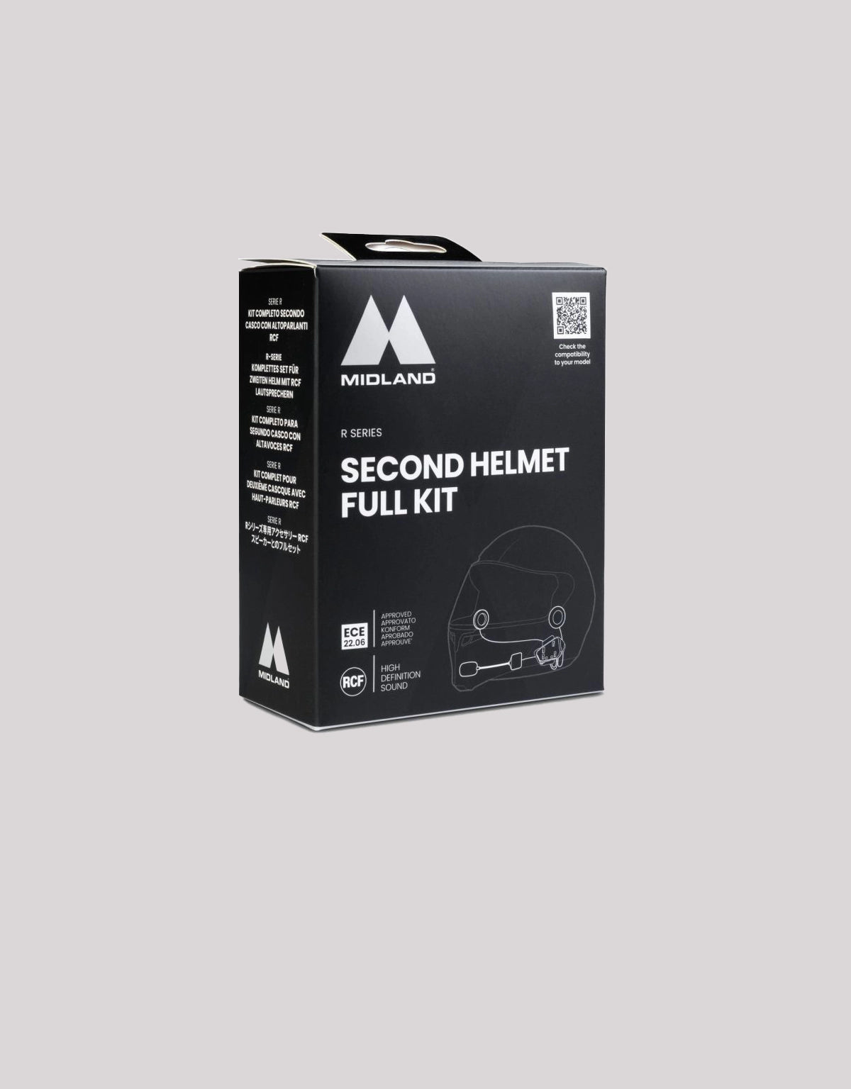 Midland R-series 2nd Helmet Kit