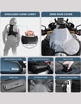 Rhinowalk 15-18L Tankbag / Tailbag MTR3001