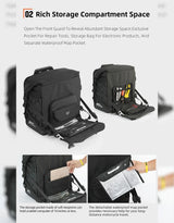 Rhinowalk 35L Mechanic Quick Release Pannier Bags (Pair)