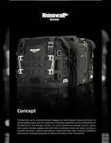 Rhinowalk 35L Mechanic Quick Release Pannier Bags (Pair)