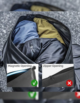 Rhinowalk Warrior Series 40L Waterproof Duffle Bag Black