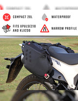 RiderZone Karzok Saddlebags