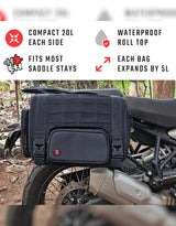 RiderZone Pangong Pannier Bags