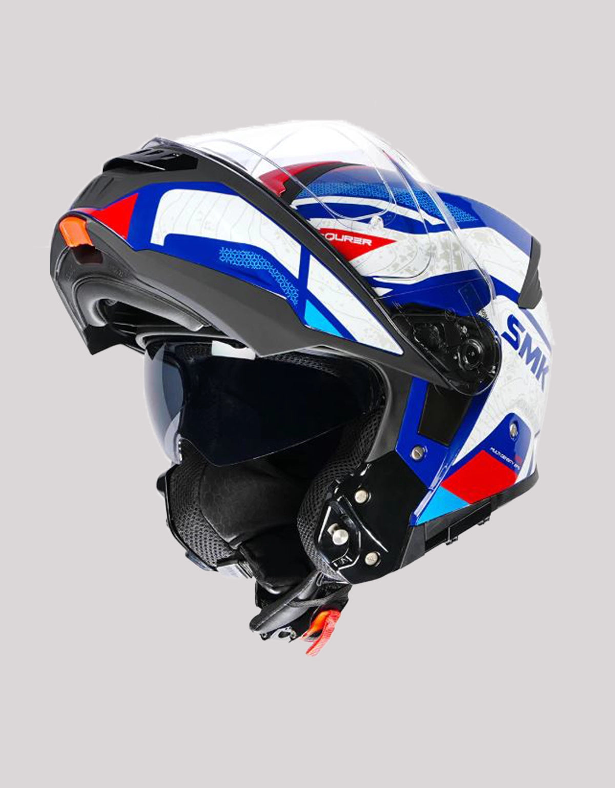 SMK Gullwing Navigator GL513 BlueWhiteRed Helmet