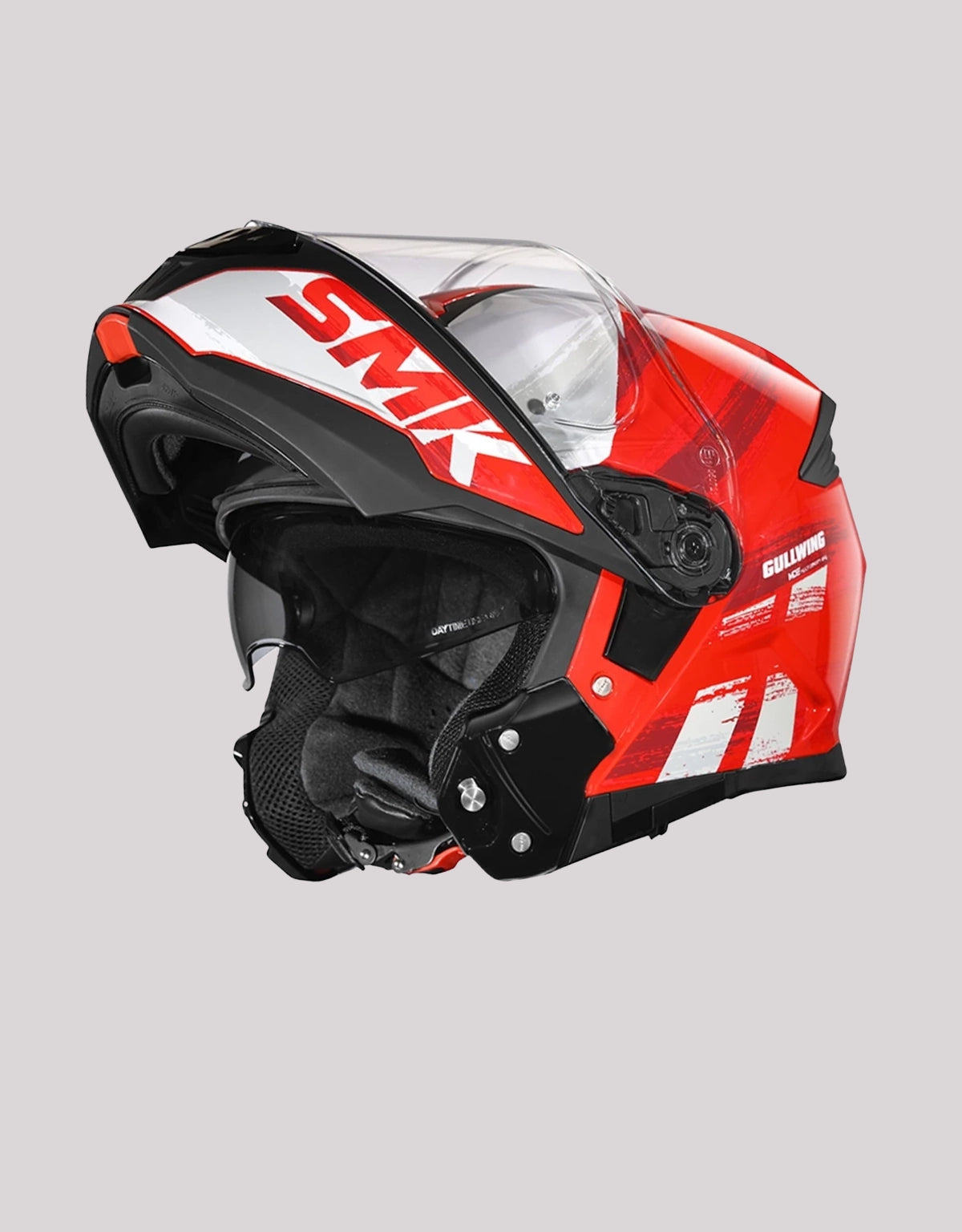 SMK Gullwing Tourleader GL363 RedWhite Helmet