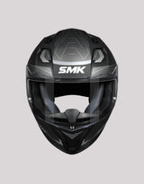 SMK StellarSports Flight BlackGrey Helmet