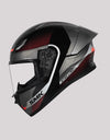 SMK StellarSports Flight BlackRedGrey Helmet