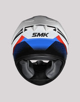 SMK StellarSports Flight GL213 BlackWhiteRed Helmet