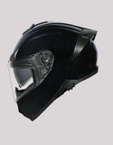 SMK Typhoon SolidBlack Helmet