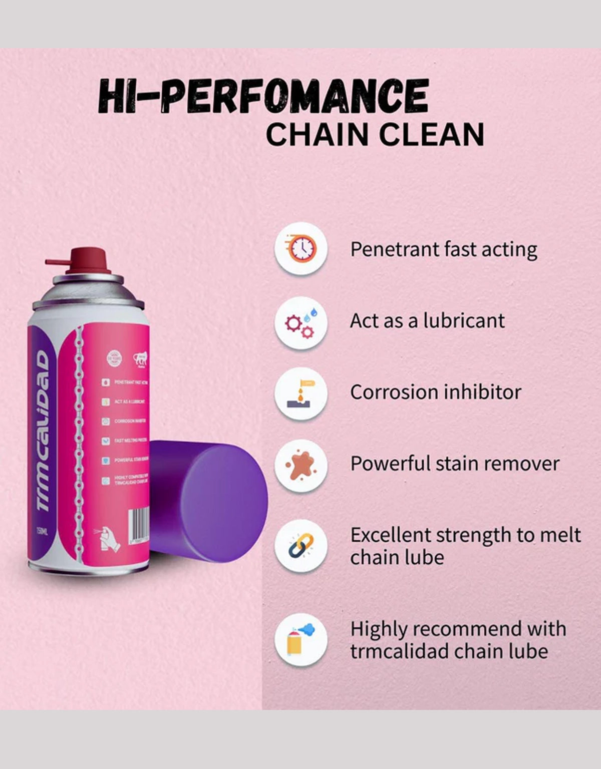 TRM HiPerformance Chain Cleaner