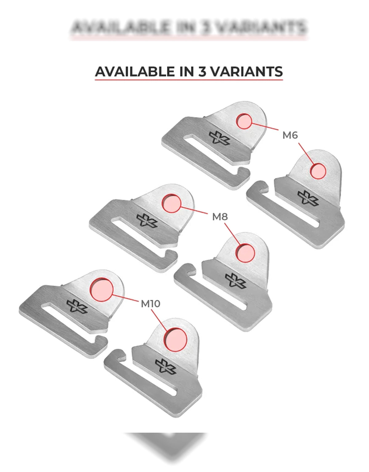 Viaterra Quick Release Strap Hooks
