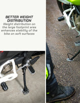 Viaterra TVS Apache RTX300 Sidestand Shoe