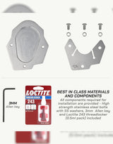 Viaterra TVS Apache RTX300 Sidestand Shoe