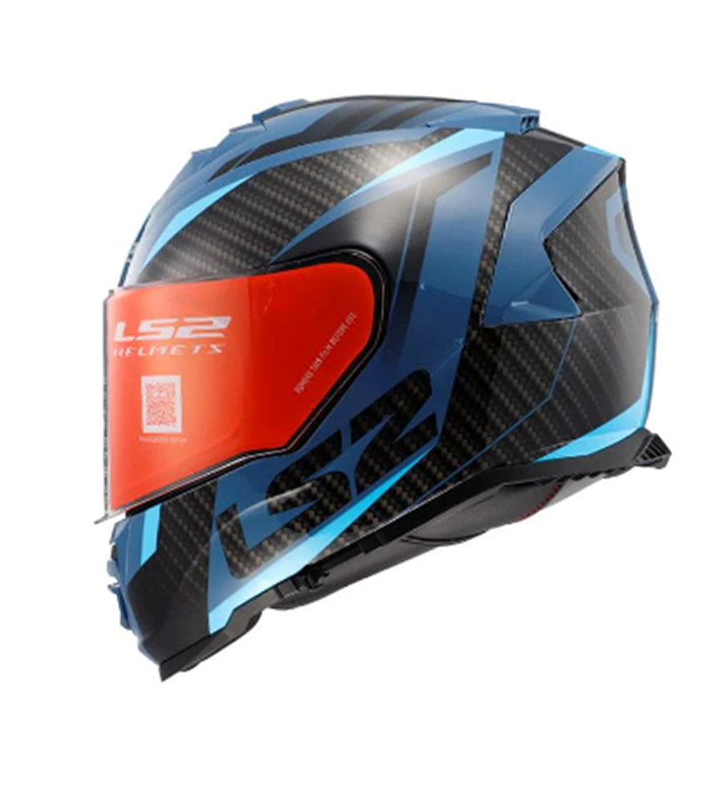 Casco De Moto Integral Ff800 Storm Full Face Helmet Azul M Ls2