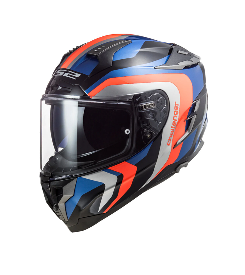 LS2 X Force Sprint Adult Off-Road Helmets - Black / Orange / Blue / White /  X-Small