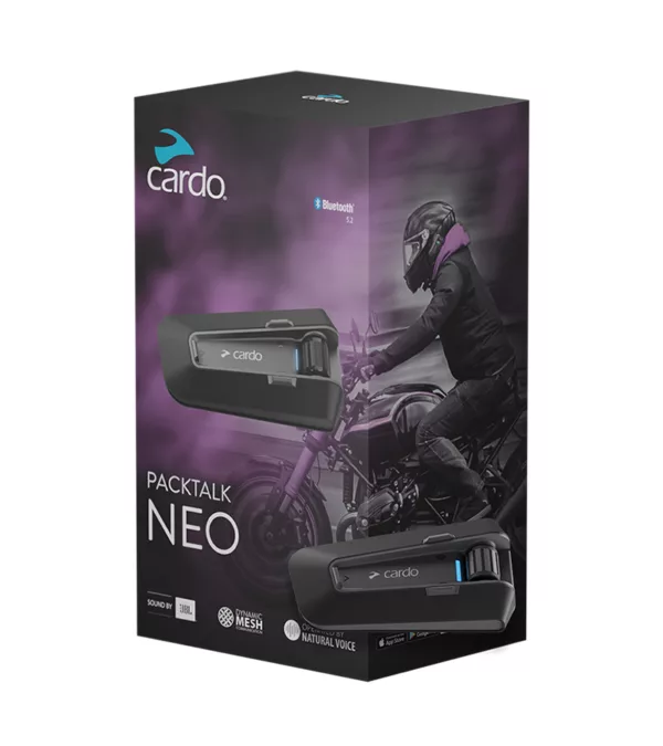 Cardo Packtalk Neo Helmet Intercom - Gear and Throttle House
